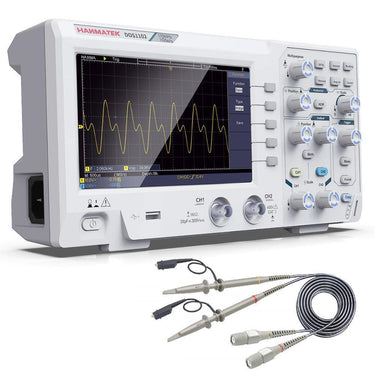 Hanmatek DOS1102 Digital Oscilloscope: 100mhz 2 channel 1gsa/s 7 inch LCD USB PC Connection from NSE Imports #2.